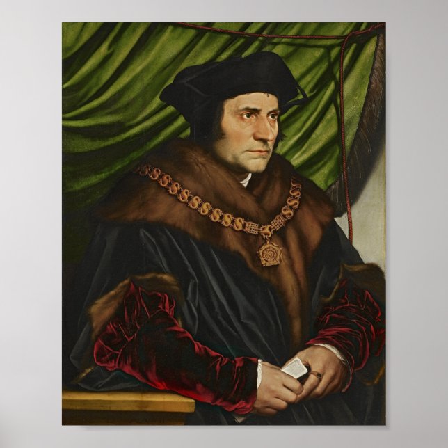 Sir Thomas More Painting Poster (Front)