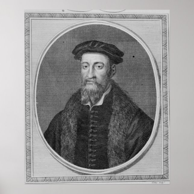 Sir Thomas Smyth, engraved by John Goldar, 1785 Poster (Front)