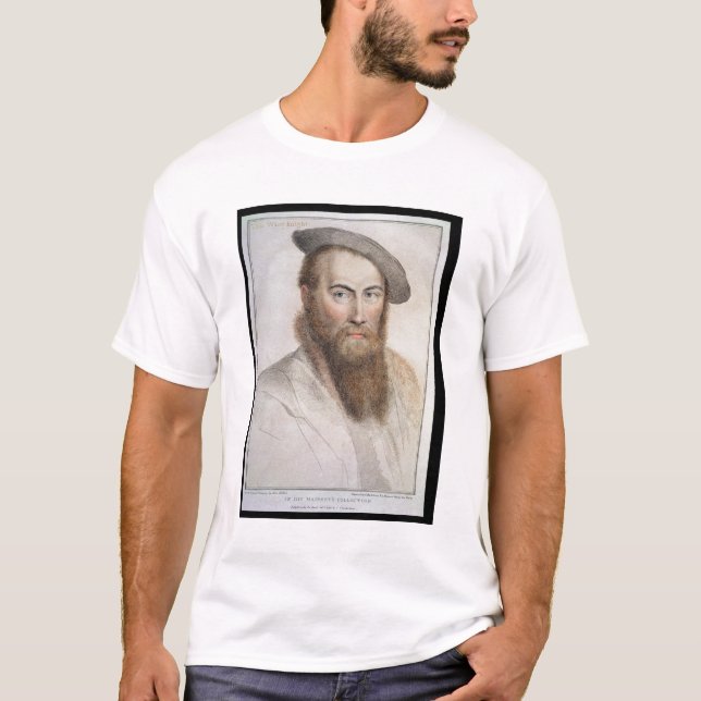 Sir Thomas Wyatt (c.1503-42) engraved by Francesco T-Shirt (Front)