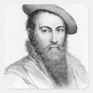 Sir Thomas Wyatt Square Sticker