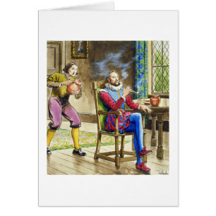 Sir Walter Raleigh (1554-1618) from 'Peeps into th