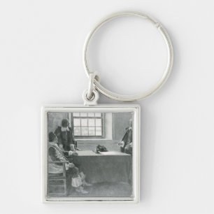 Sir William Berkeley Surrendering Key Ring