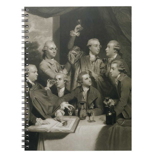 Sir William Hamilton (1730-1803) with other Connoi Notebook (Front)