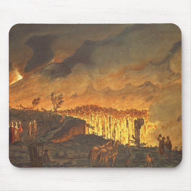 Sir William Hamilton  showing Ferdinand IV Mouse Pad (Front)