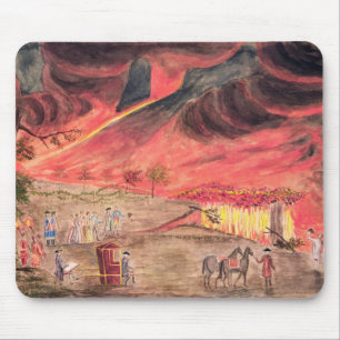 Sir William Hamilton  Studying the Eruption Mouse Pad