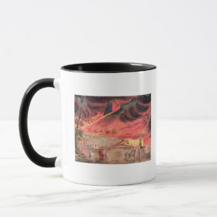 Sir William Hamilton  Studying the Eruption Mug