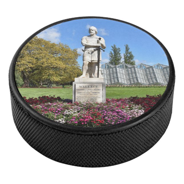 Sir William Wallace Statue Hockey Puck (3/4)