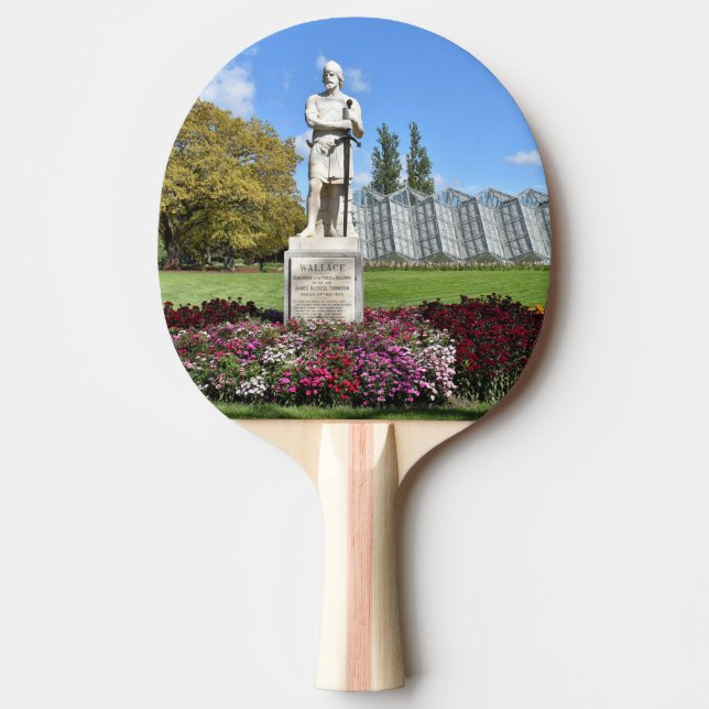 Sir William Wallace Statue Ping Pong Paddle (Front)