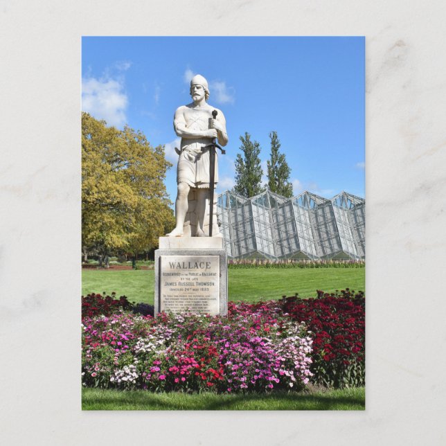 Sir William Wallace Statue Postcard (Front)