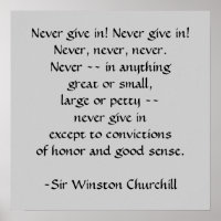 Sir Winston Churchill Quotation by SRF