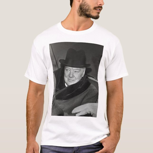 Sir Winston Churchill T-Shirt (Front)