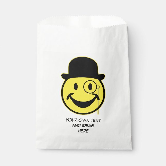 Sir yellow + your backg. & ideas favour bag (Front)