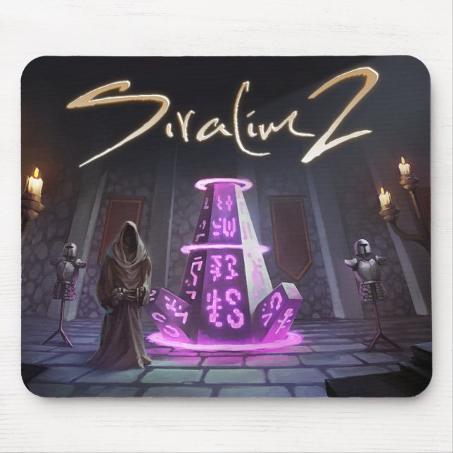 Siralim 2 Mousepad (Title Screen) (Front)