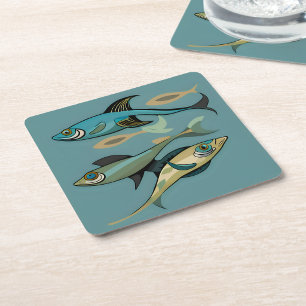 Sirara Square Paper Coaster