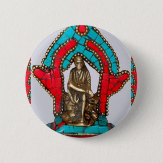 SIRDI SAI BABA - Saibaba 6 Cm Round Badge