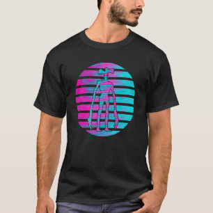 Siren Head Costume For Boys Retro Alien Creepy Cre T-Shirt
