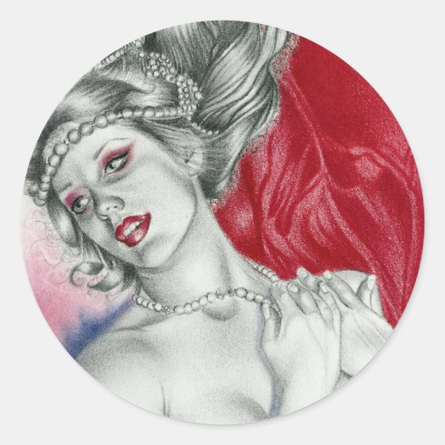 Siren Of Love Sticker (Front)