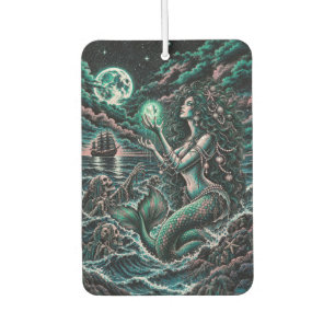 Siren’s Cove Dark Mermaid Nautical Horror Air Fres Car Air Freshener