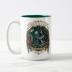 Siren’s Cove Dark Mermaid Nautical Horror Mug