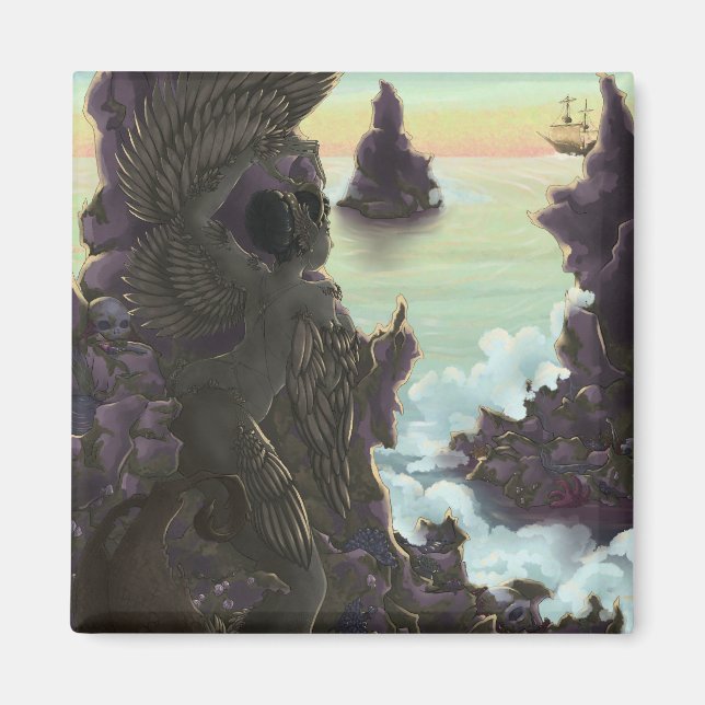 Siren Stones Magnet (Front)