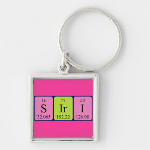 Siri periodic table name keyring