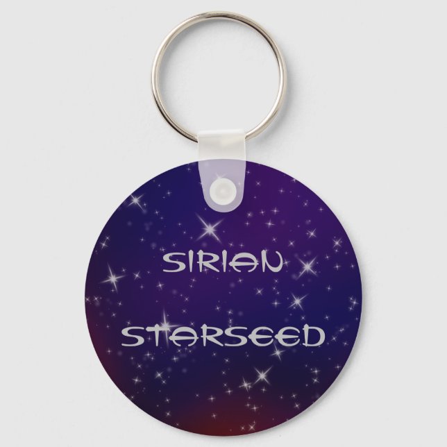 Sirian Starseed Key Ring (Front)