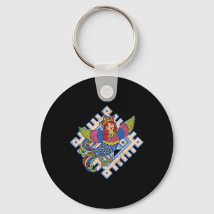 Sirin Mythological Slavic Norse Paganism Ancient K Key Ring