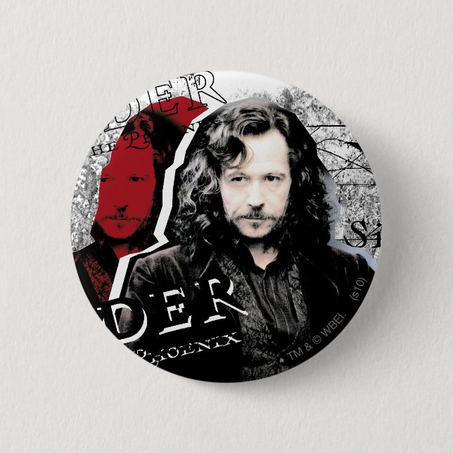 Sirius Black 6 Cm Round Badge (Front)