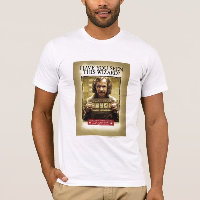 Sirius Black Wanted Poster T-Shirt (Front)