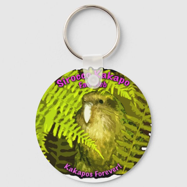 Sirocco in the Ferns Key Ring (Front)