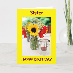 SIS, BEST FRIEND, CONFIDANTE/LOVE ON BIRTHDAY CARD