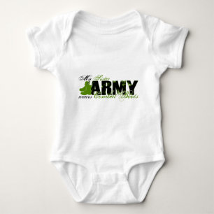 Sis Combat Boots - ARMY Baby Bodysuit