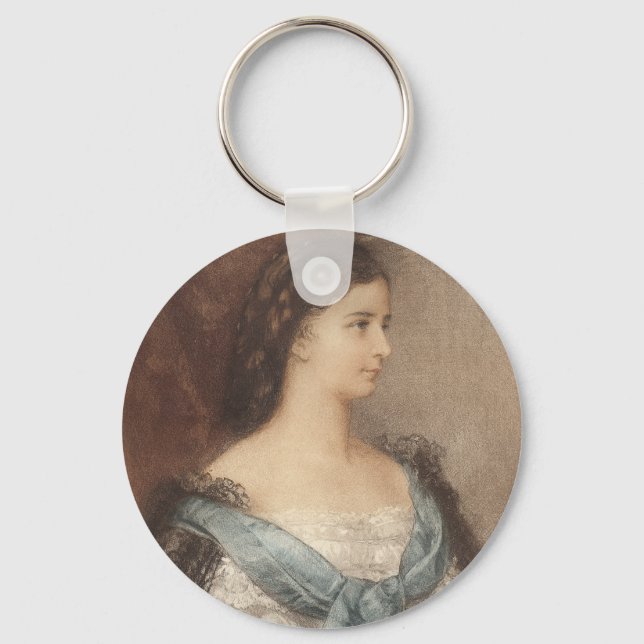Sisi - Elisabeth of Bavaria - Empress of Austria Key Ring (Front)