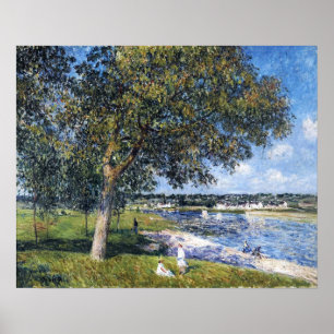 Sisley - Walnut Tree In A Thomery Field Poster