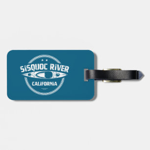 Sisquoc River California Kayaking Luggage Tag