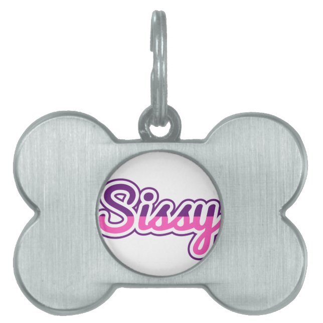 Sissy Dog Tag (Front)