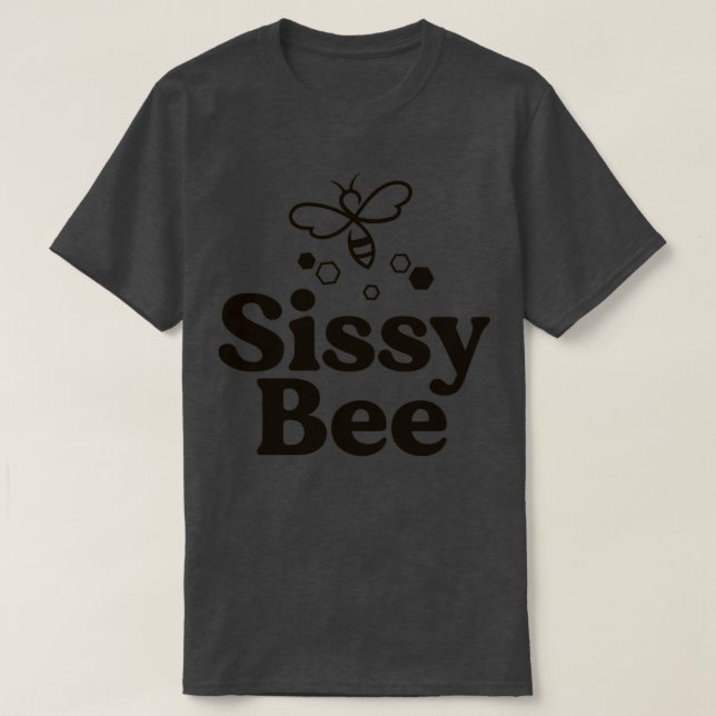 Sissy Sister Bee Matching Family Bumblebee Shirts  (Design Front)