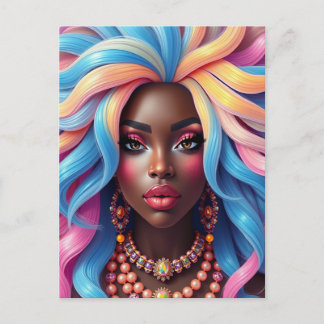 Sista friends sisters sistas black girl magic sis postcard