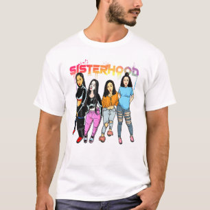 Sistas Black Girl Magic Fun Melanin Women Brown Sk T-Shirt