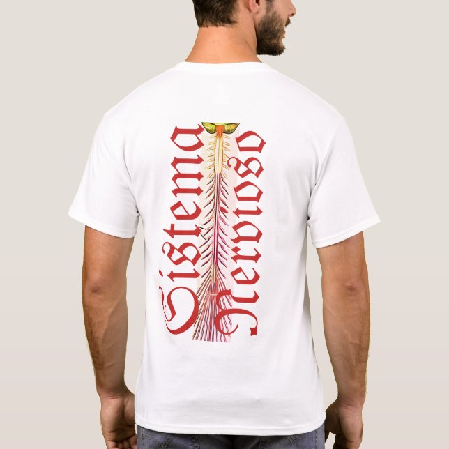 sistema nervioso T-Shirt (Back)