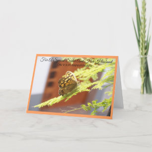 Sister And Husband Wedding Anniversary Card