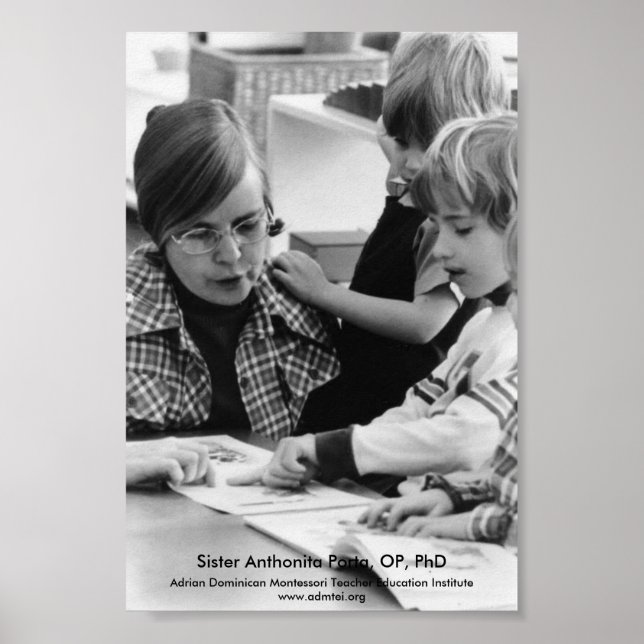 Sister Anthonita Porta, OP, PhD Poster (Front)