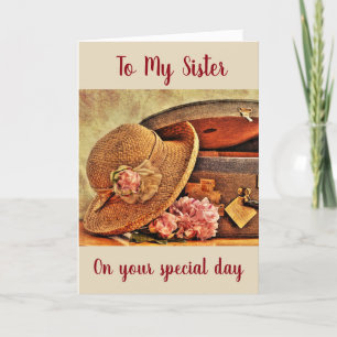 **SISTER** AT SPECIAL BIRTHDAY WISHES FOR "YOU" HOLIDAY CARD