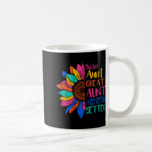 Sister Aunt Great Aunt I Just Keep Getting Better  Coffee Mug