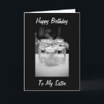 SISTER / BEST FRIEND BIRTHDAY BY CANDLELITE CARD<br><div class="desc">SISTER/BEST FRIEND BIRTHDAY BY CANDLELITE</div>