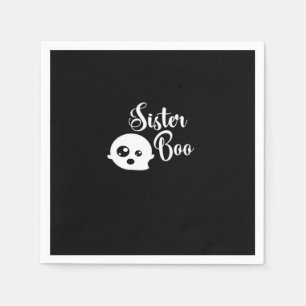 Sister Boo Halloween  Napkin