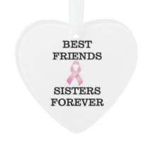 Sister Breast Cancer Ornament