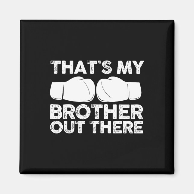 Sister Brother Kickboxing  Magnet (Front)