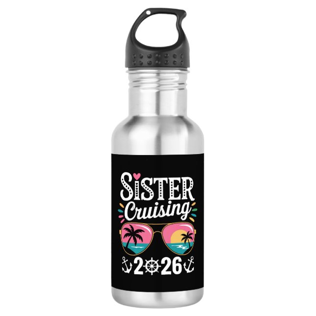 Sister Curising 2026 532 Ml Water Bottle (Front)