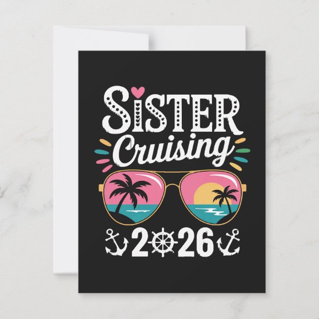 Sister Curising 2026 Announcement (Front)
